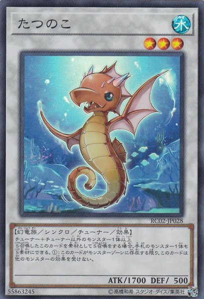 画像1: 【遊戯】たつのこ【スーパー/☆3】RC02-JP028 (1)