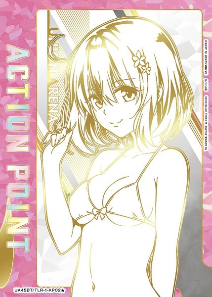 画像1: 【UA】アクションポイントカード(モモ・ベリア・デビルーク/直筆サイン)【-】UA45BT/TLR-1-AP02★ (1)