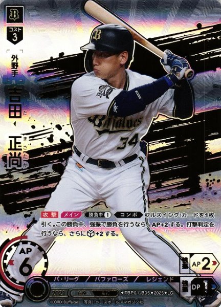 画像1: 【DO】[外野手]吉田　正尚【LG】TBP01-B05[バファローズ] (1)