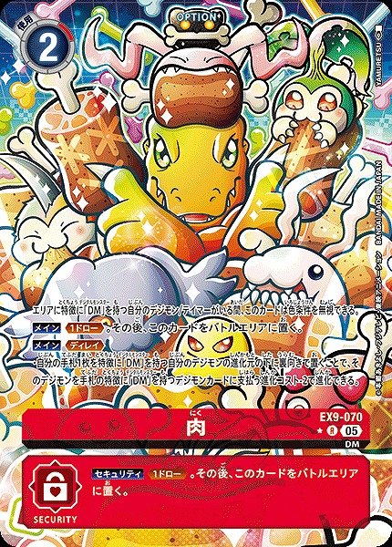 画像1: 【DIG】肉【R/★】EX9-070〈05〉 (1)