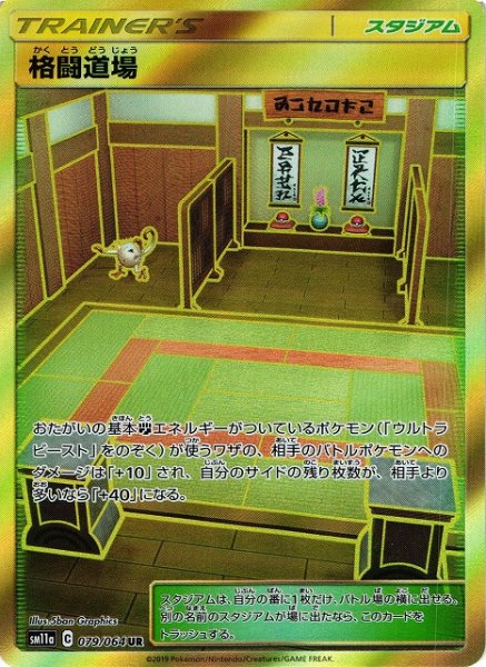 画像1: 【ポケカ】格闘道場【UR】SM11A-079 (1)