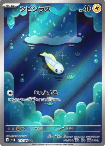 画像1: 【ポケカ】シビシラス【AR】SV11B-117 (1)