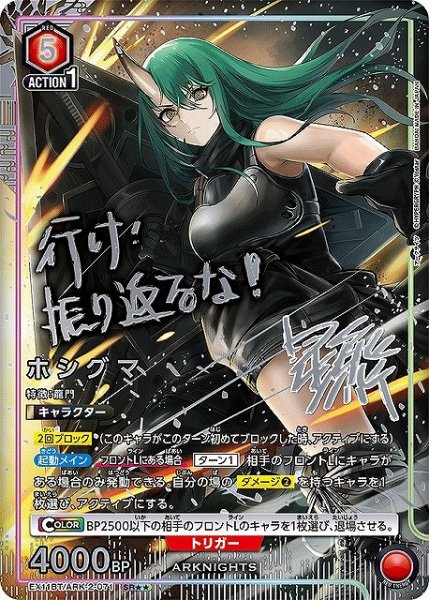 画像1: 【UA】ホシグマ【SR★★】EX11BT/ARK-2-071 (1)
