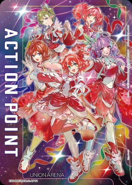 画像1: 【UA】アクションポイントカード(マクロスΔ ワルキューレ赤衣装 イラスト:まじろ)【-】EX14BT/MCR-2-AP01 (1)