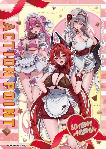 画像1: 【UA】アクションポイントカード(レッドフード&ドロシー&紅蓮：ブラックシャドウ)【-】PC02BT/NIK-AP05 (1)