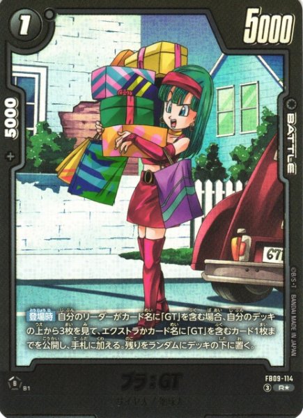 画像1: 【DBFW】ブラ：GT【R★】FB09-114 (1)