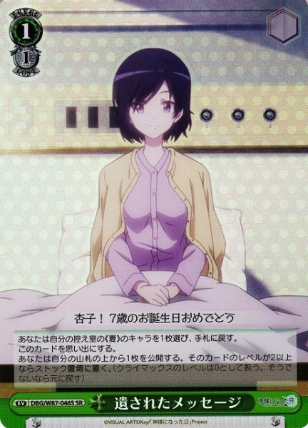 画像1: 【WS】遺されたメッセージ【SR】DBG/W87-046 (1)