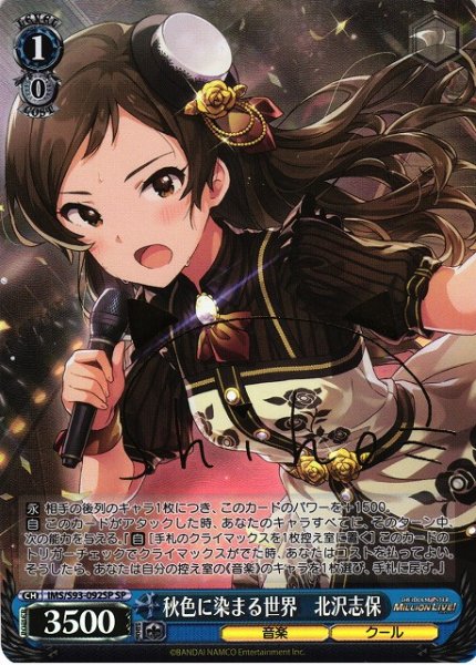 画像1: 【WS】秋色に染まる世界　北沢志保(サイン)【SP】IMS/S93-092 (1)