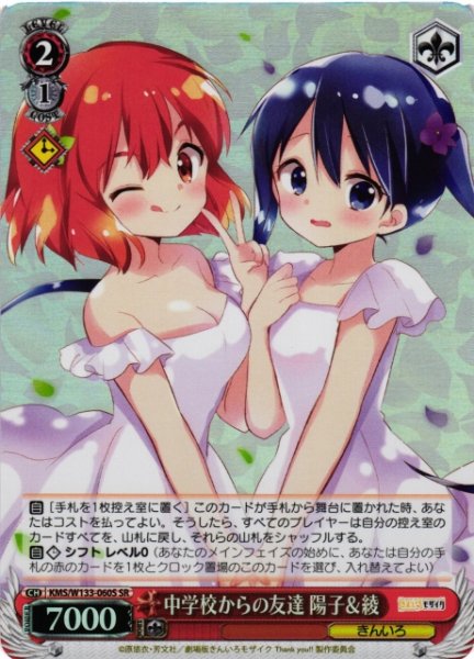 画像1: 【WS】中学校からの友達 陽子&綾【SR】KMS/W133-060S (1)