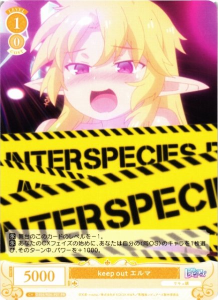 画像1: 【WSR】keep out エルマ【PR】OS04/R04-P01 (1)