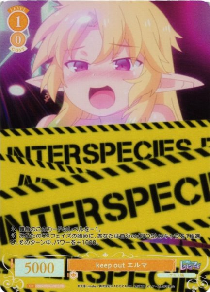 画像1: 【WSR】keep out エルマ(foil)【PR】OS04/R04-P01S (1)