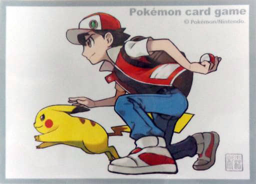 ポケカサプライ ポケモンカードゲーム デッキシールド レッド ピカチュウ 64枚入り C Labo Online買取